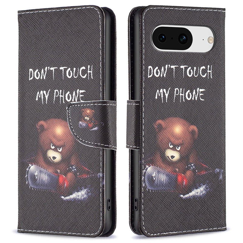 Angry Bear Flip Cover til Google Pixel 8