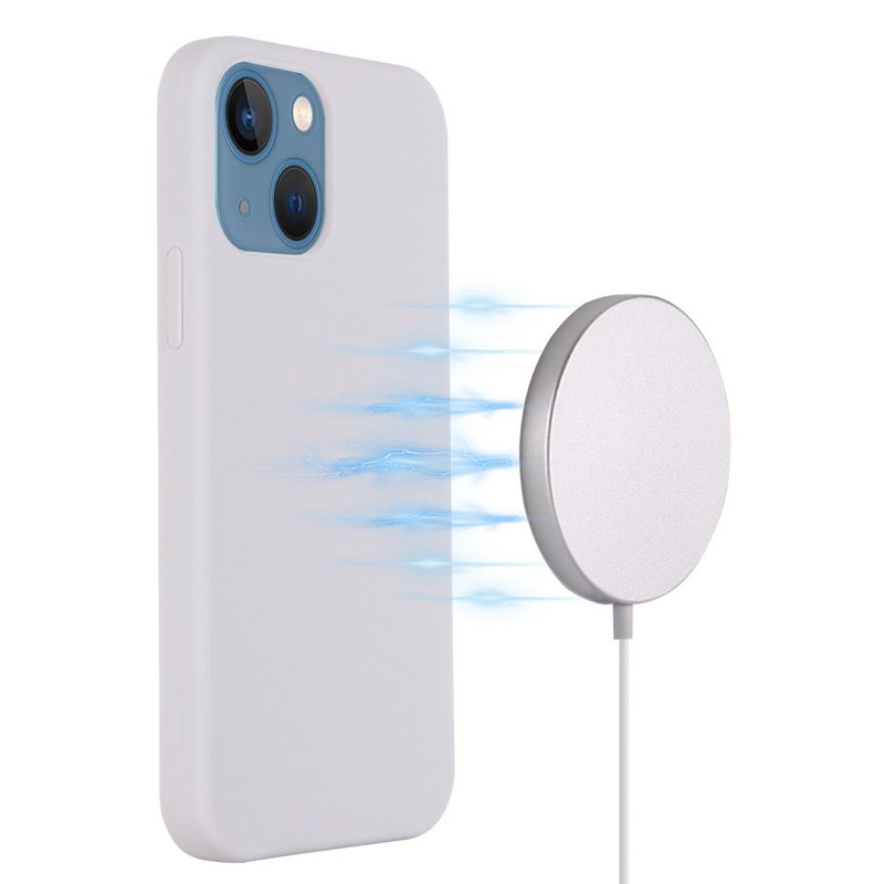 Silikone Cover med MagSafe til iPhone 15