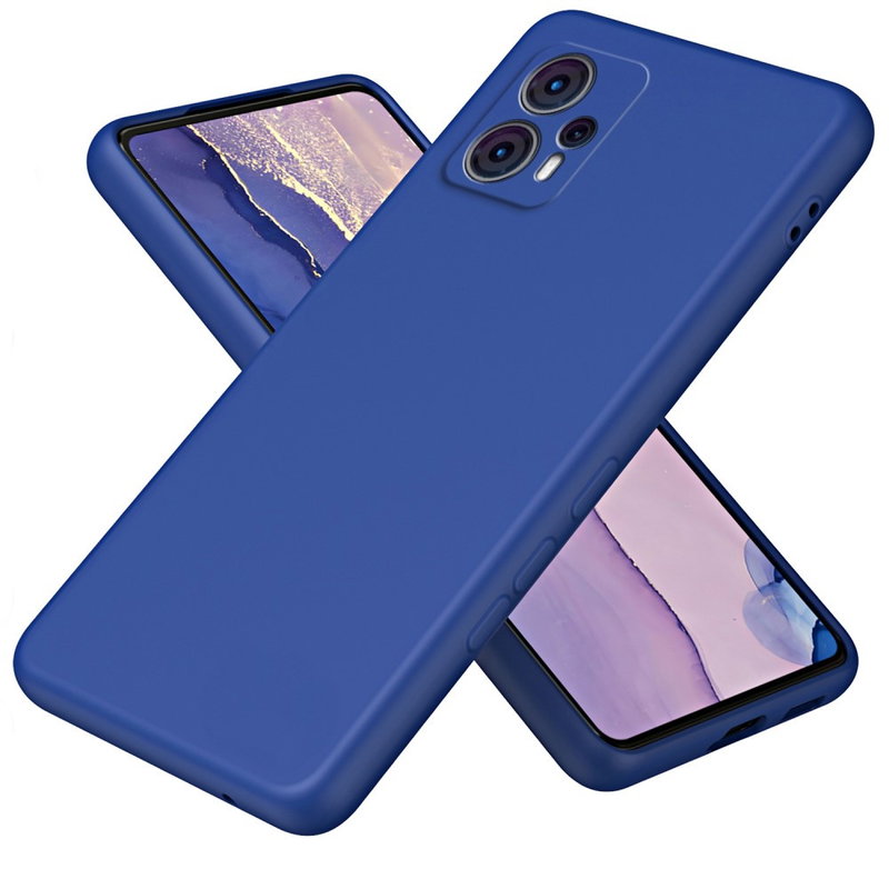 Motorola Moto G13 / G23 / G53 Soft Matte Silikone Cover-Blå