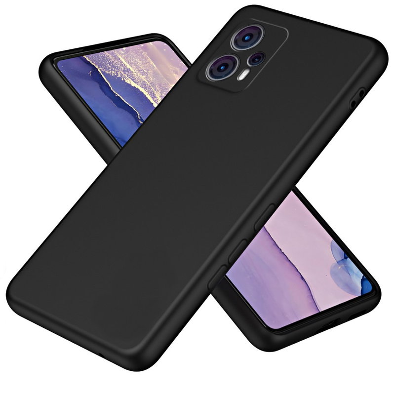 Motorola Moto G13 / G23 / G53 Soft Matte Silikone Cover-Sort