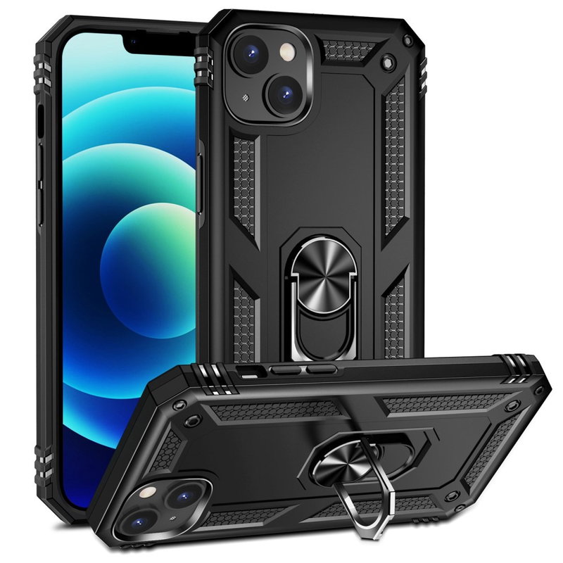 Hybrid Cover med Kickstand til iPhone 15