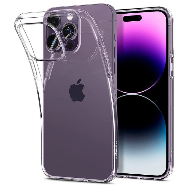 iPhone 15 Pro Max Gennemsigtigt Silikone Cover