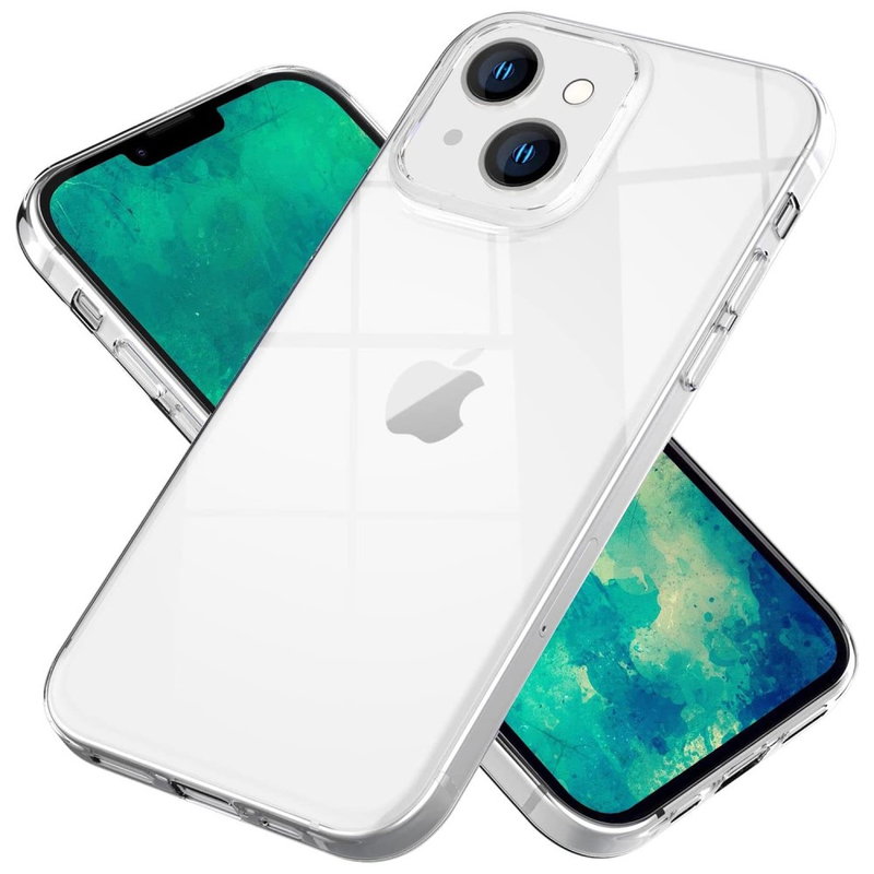 iPhone 15 Plus Gennemsigtigt Silikone Cover