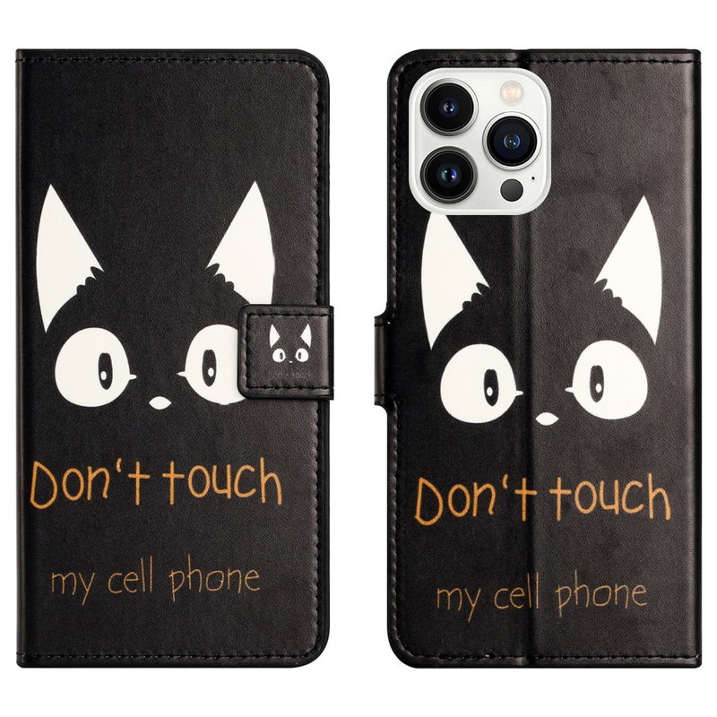 Kitty Flip Cover til iPhone 15 Pro