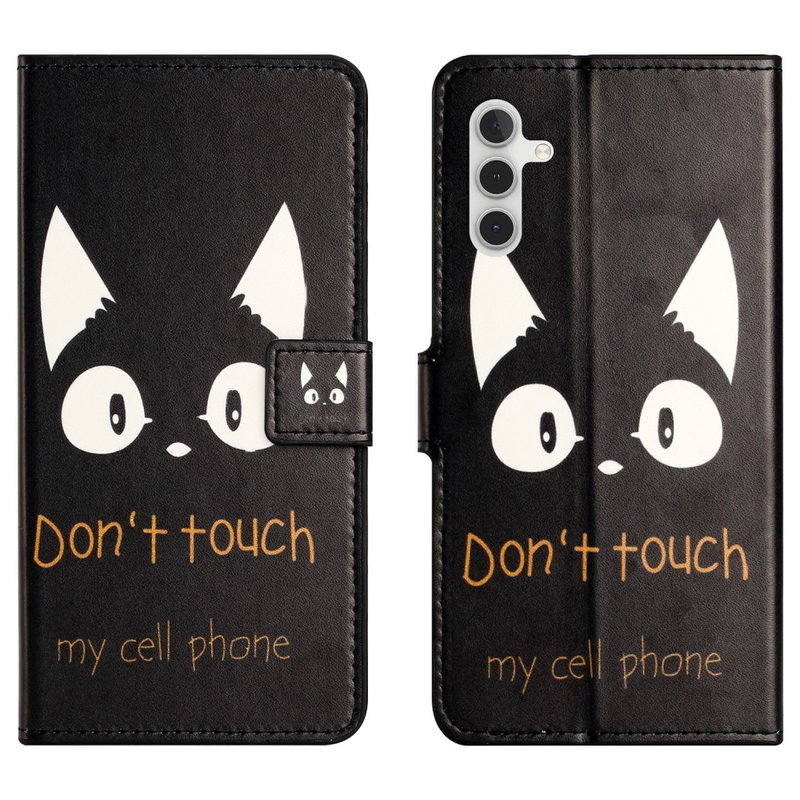 Samsung Galaxy S23 FE 5G Kitty Læder Flip Cover med Stand og Kortholder