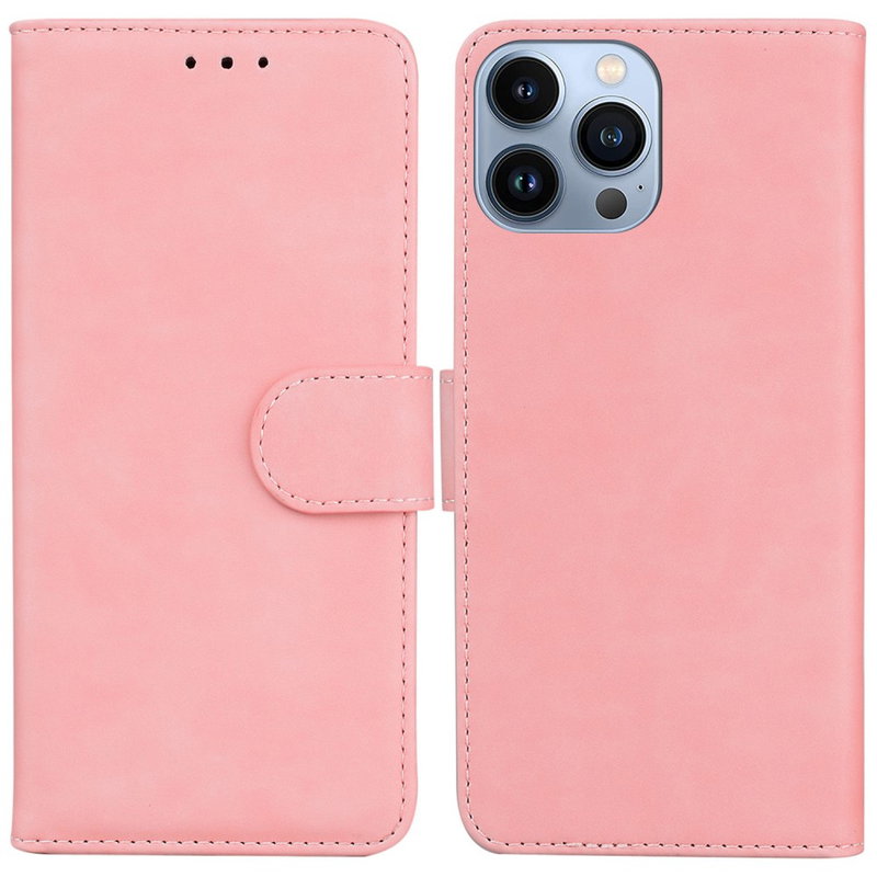 Graviera Flip Cover til iPhone 15 Pro-Lyserød