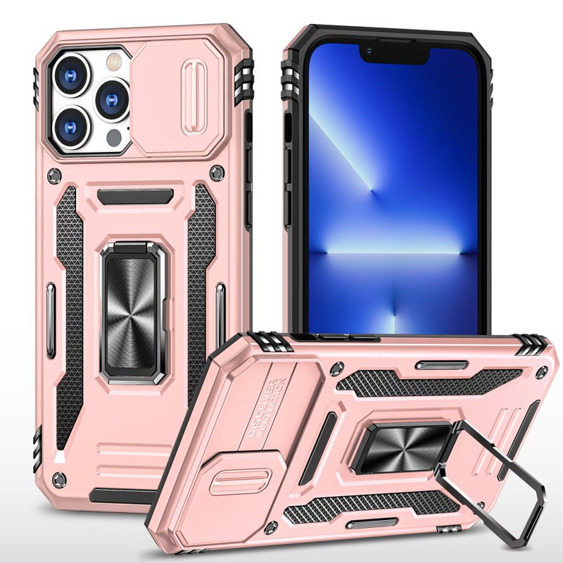 Hybrid Cover med Kickstand til iPhone 15 Pro