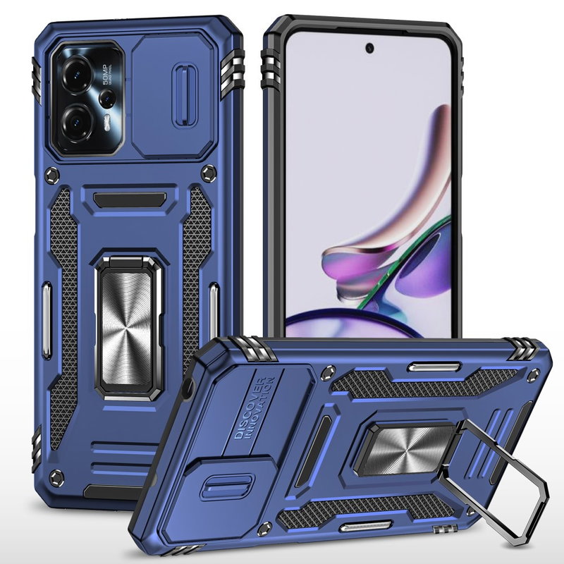 Motorola Moto G13 / G23 / G53 Hybrid Cover med Kickstand
