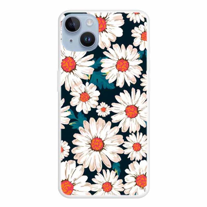 Daisy Silikone Cover til iPhone 15 Plus