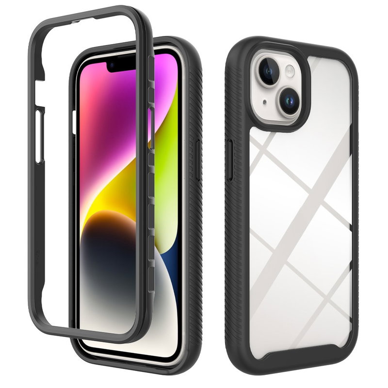 Gennemsigtigt Bumper Cover til iPhone 15