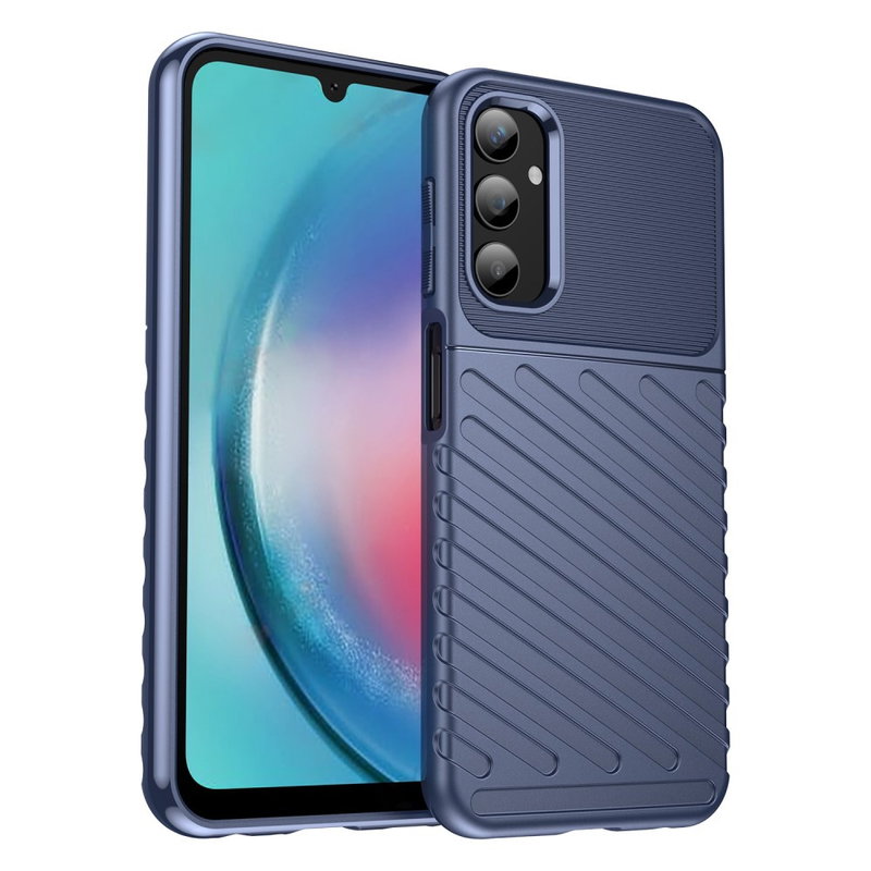 Thunder Armor Case til Samsung Galaxy A25 5G-Blå