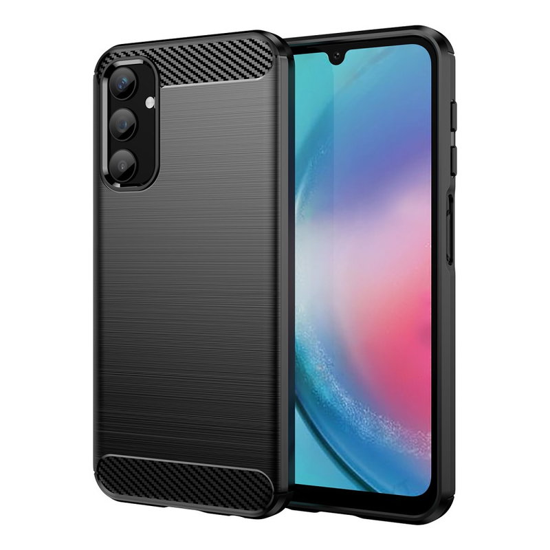 Sort Midnight Carbon Case til Samsung Galaxy A25 5G