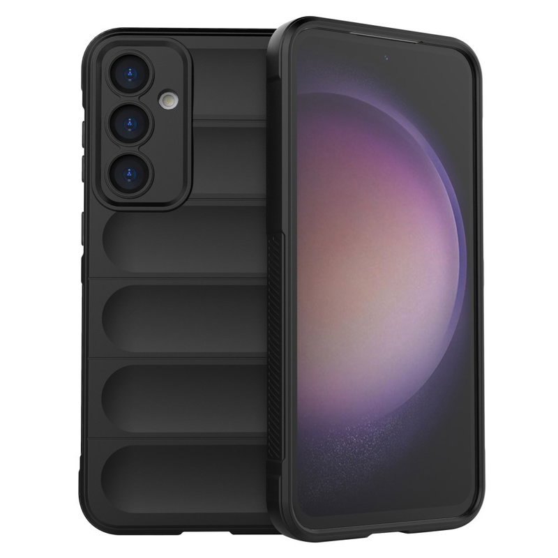 Samsung Galaxy S23 FE 5G Wave Sort Silikone Cover 