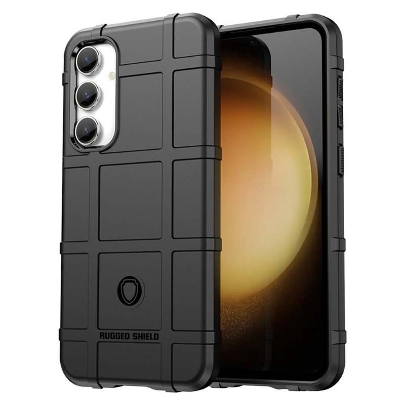 Samsung Galaxy S23 FE 5G Sort Igridi TPU Case, Ekstra Stødabsorberende