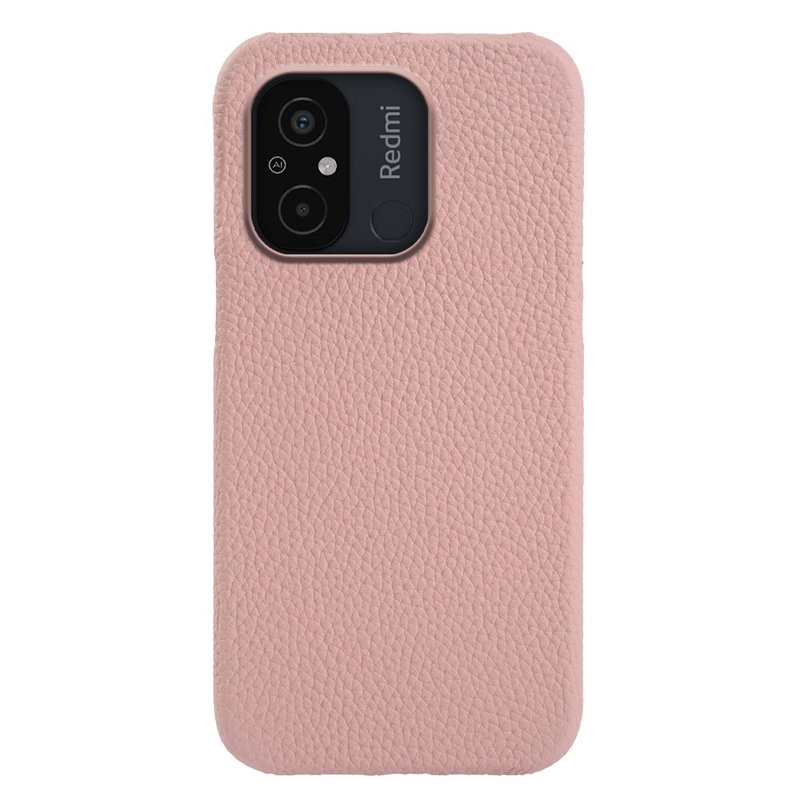Læder Cover til Xiaomi Redmi 12C 4G, fås i Flere Farver-Pink