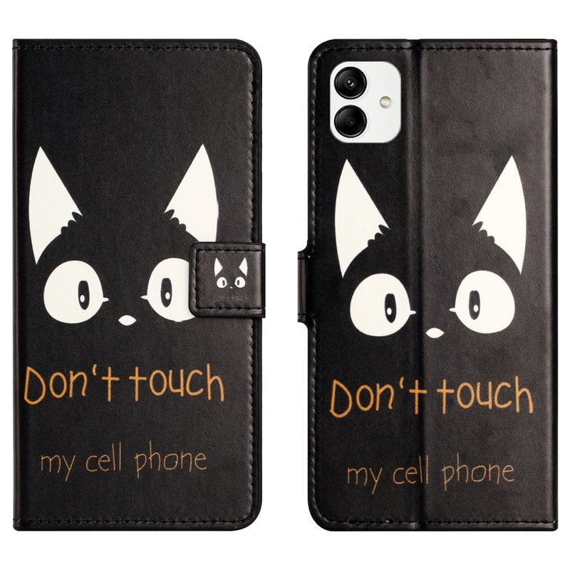 Motorola Moto G14 "Don"t Touch" Flip Cover med Kortholder