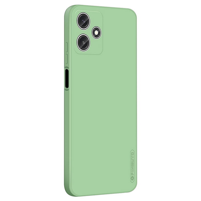 Soft Matte TPU Cover til Xiaomi Redmi 12 5G-Lysegrøn