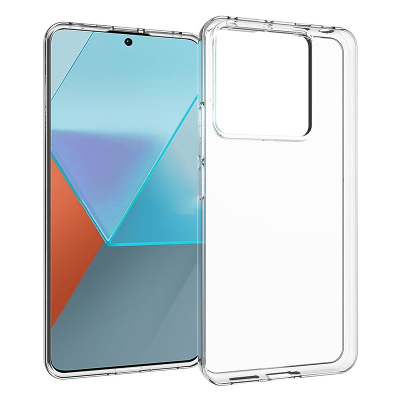 Xiaomi Redmi Note 13 Pro 5G Gennemsigtig Silikone Cover