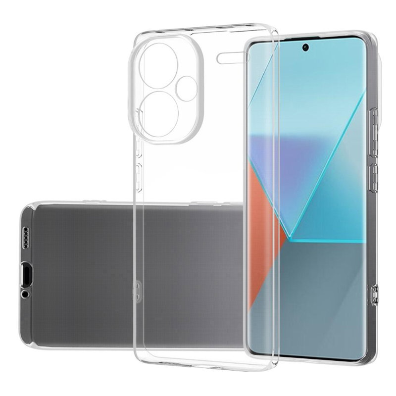 Xiaomi Redmi Note 13 Pro Plus 5G Gennemsigtig Silikone Cover