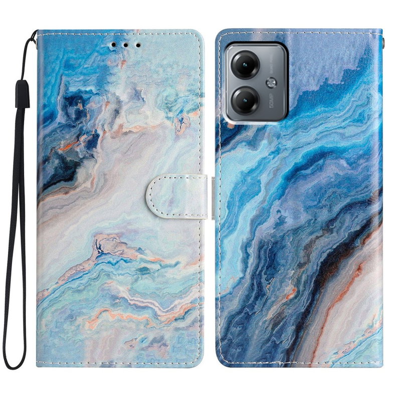 Marmor Flip Cover til Motorola Moto G54 5G