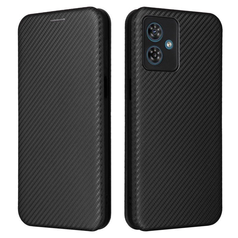 Carbon Fiber Flip Cover til Motorola Moto G54 5G