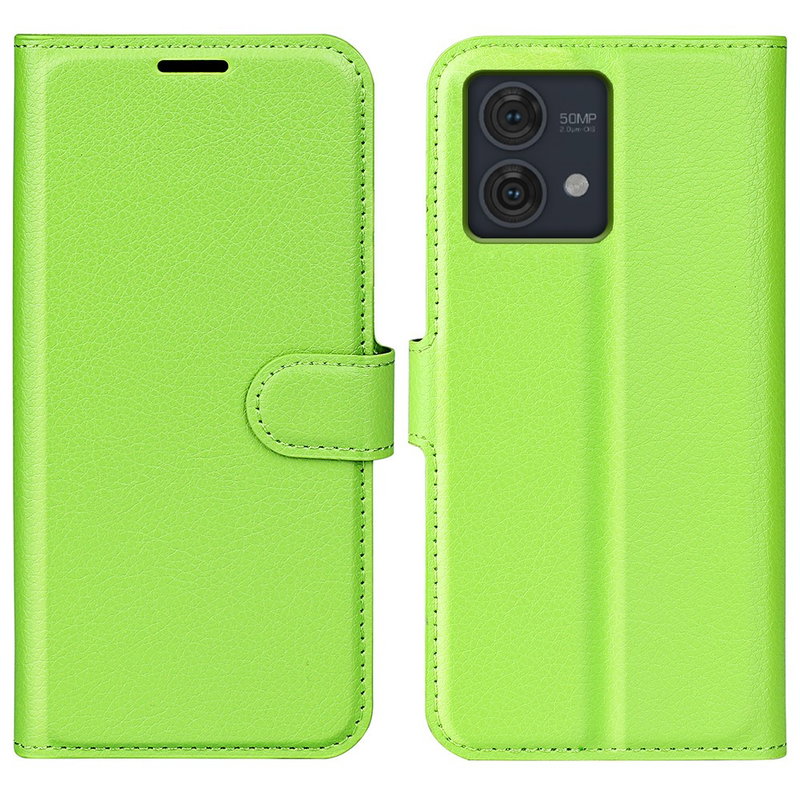 Motorola Moto G84 5G Graviera Flip Cover-Lysegrøn