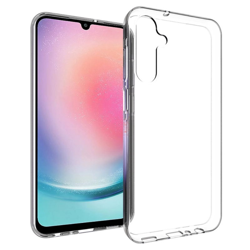 Gennemsigtigt Silikone Cover til Samsung Galaxy A25 5G
