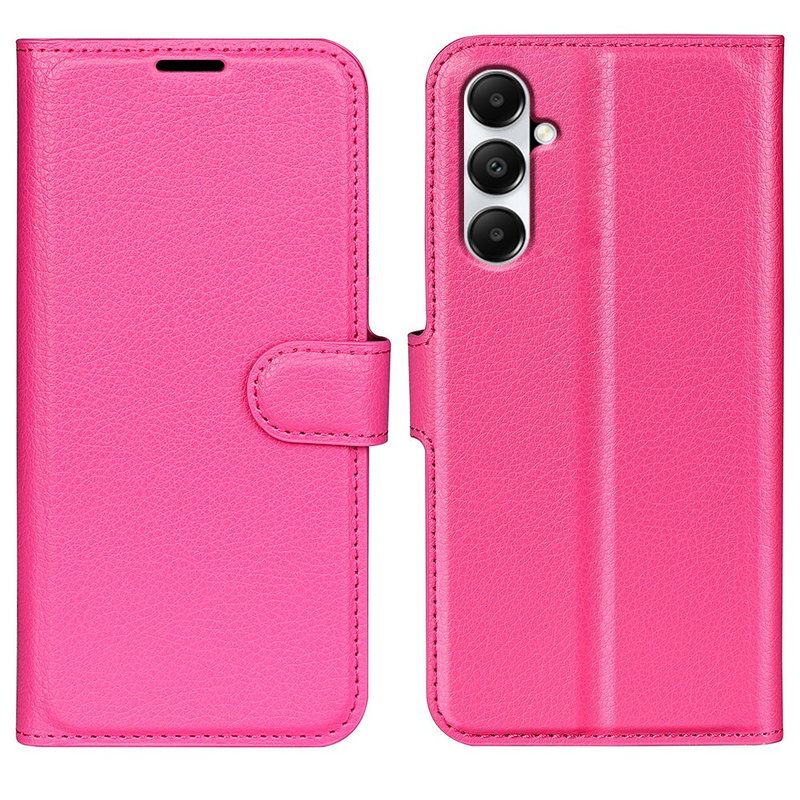 Pastel Graviera Flip Cover med Kortholder til Samsung Galaxy A05S-Pink