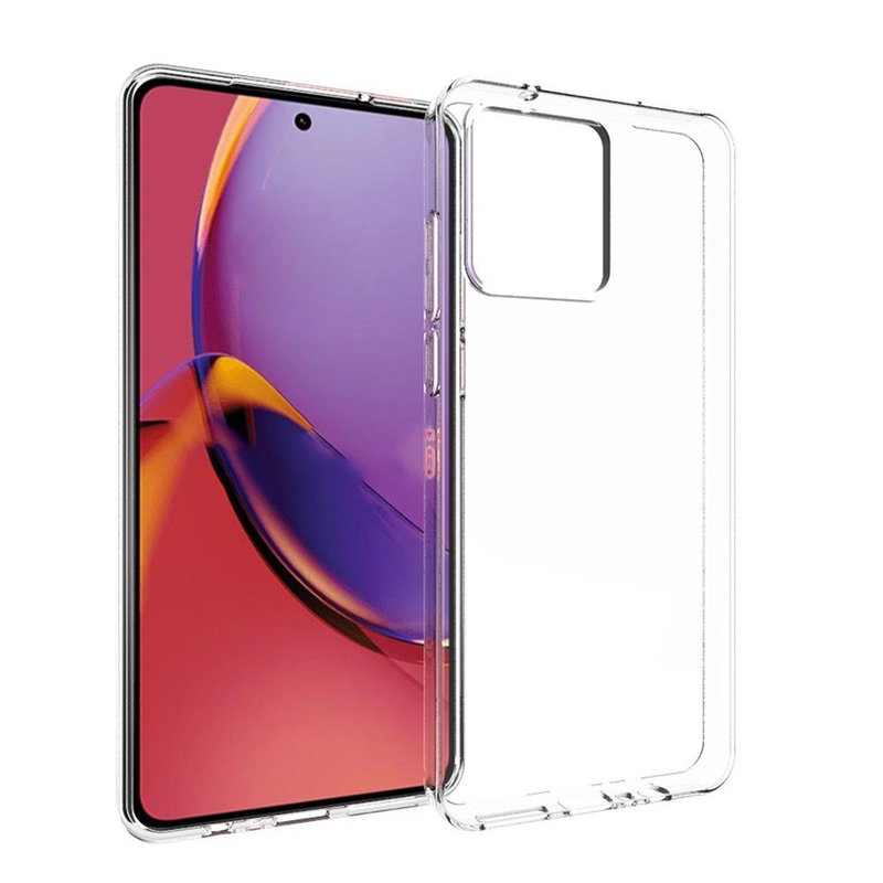 Motorola Moto G84 5G Gennemsigtigt Silikone Cover