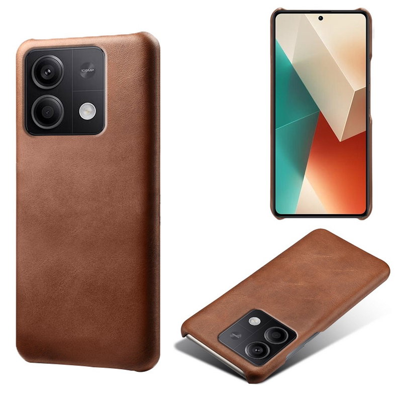 Xiaomi Redmi Note 13 5G Cani Læder Cover-Brun