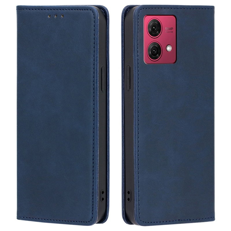 Motorola Moto G84 5G Retro Flip Cover-Mørkeblå