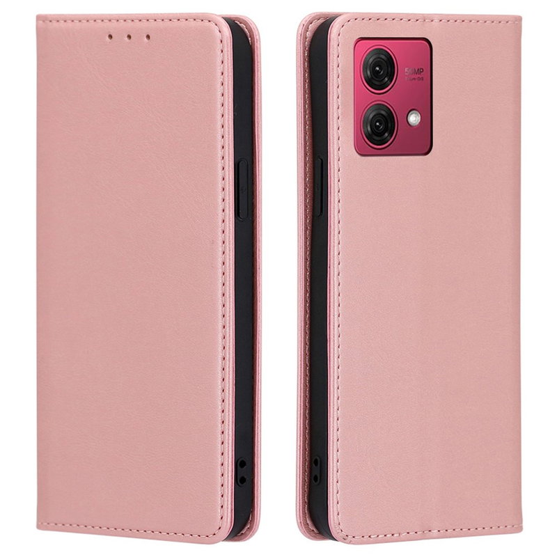 Motorola Moto G84 5G Retro Flip Cover-Lyserød