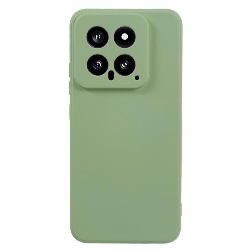 Xiaomi 14 Soft Matte Silikone Cover-Grøn