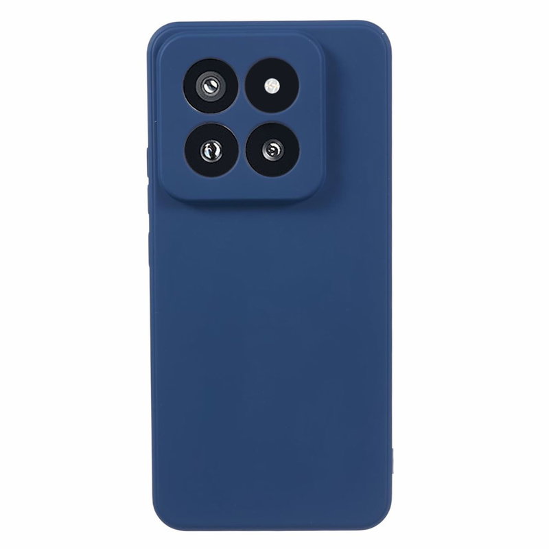 Xiaomi 14 Pro Soft Matte Silikone Cover-Mørkeblå