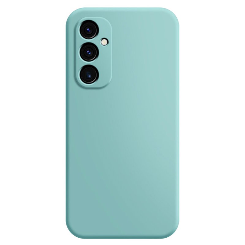 Soft Mat Silikone Cover til Samsung Galaxy A25 5G-Lyseblå