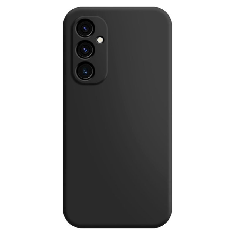Soft Mat Silikone Cover til Samsung Galaxy A25 5G-Sort