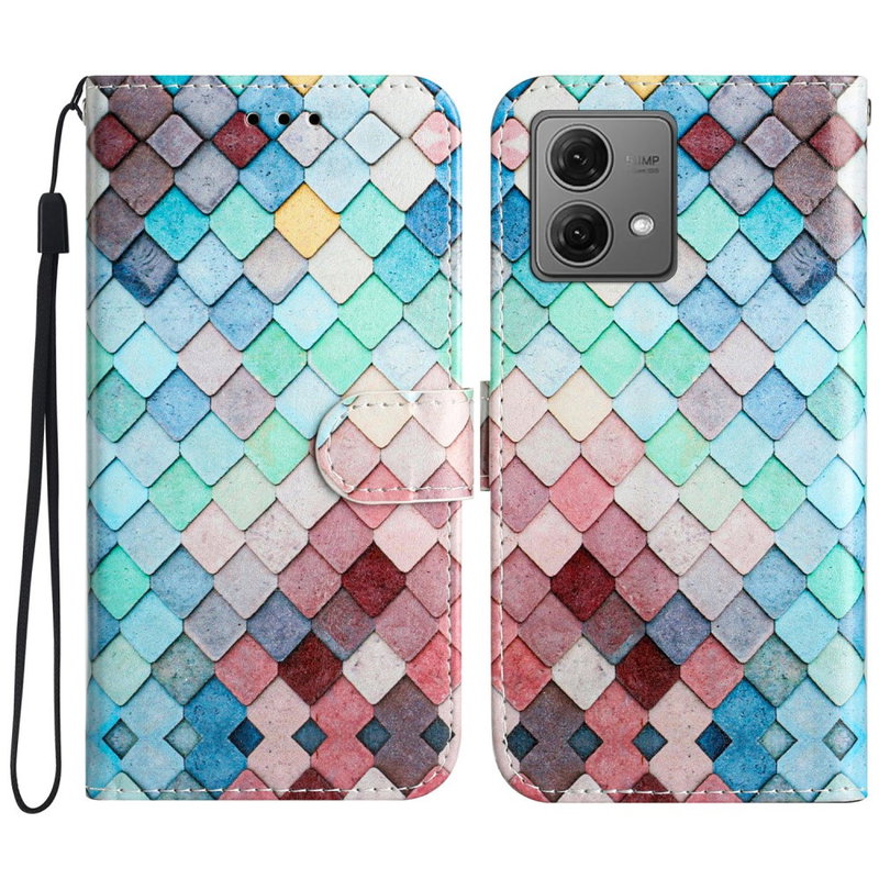Motorola Moto G84 5G Mosaik Flip Cover