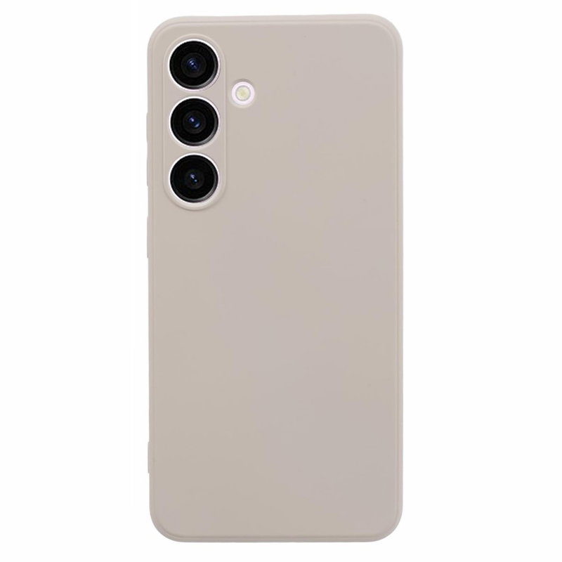 Soft Matte TPU Cover til Samsung Galaxy S24-Beige