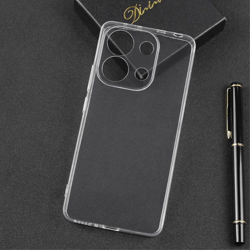 Xiaomi Redmi Note 13 5G Gennemsigtig Silikone Cover