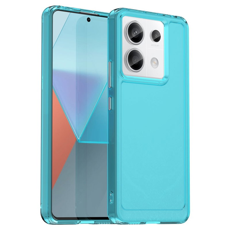 Xiaomi Redmi Note 13 Pro 5G Gennemsigtigt Cover med Farve