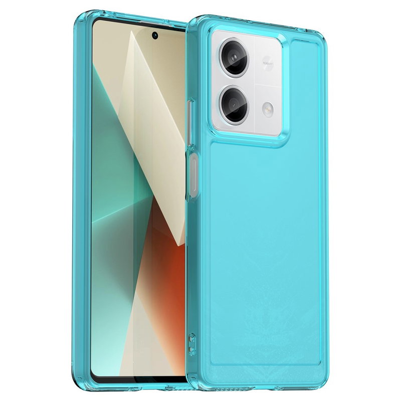 Xiaomi Redmi Note 13 5G Farvet Gennemsigtigt Silikone Cover