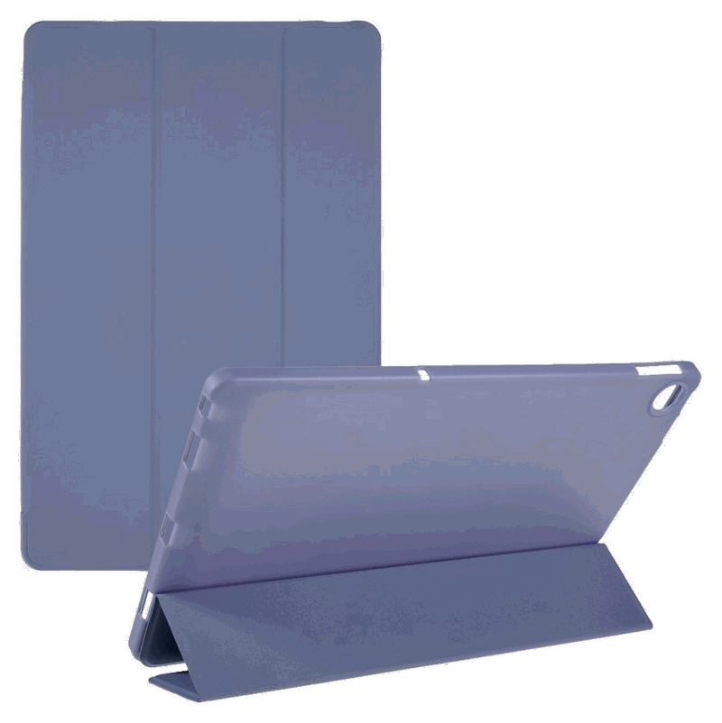 Tri-Fold Flip Cover til Lenovo Tab M10 Plus 3. Gen (TB125 / TB128)-Lilla