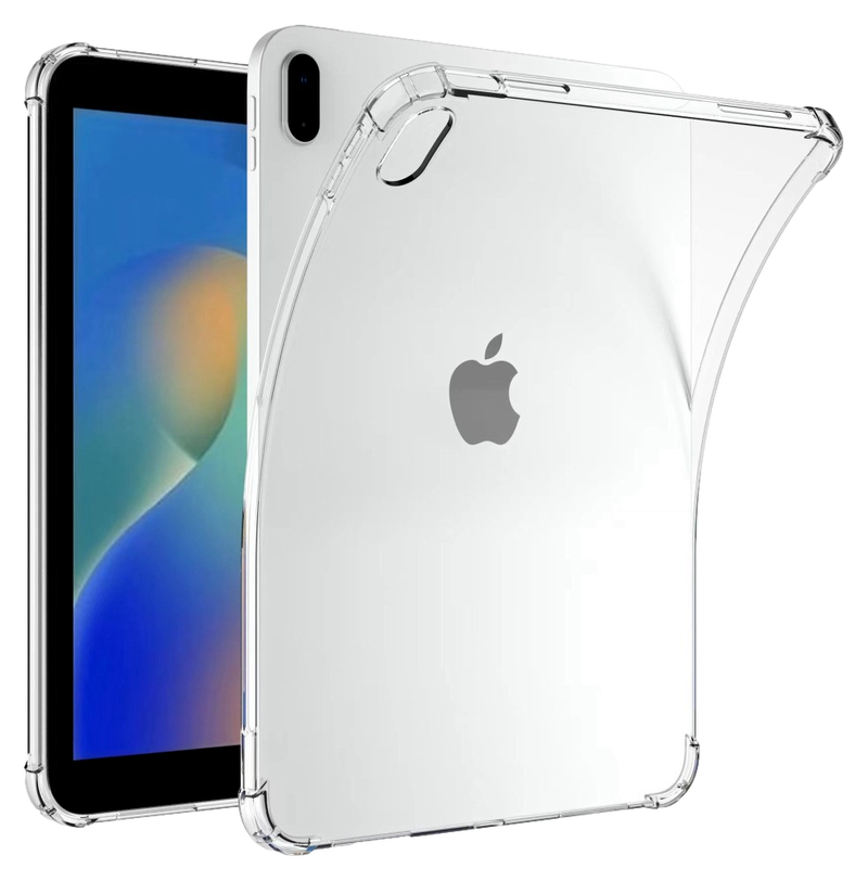 Gennemsigtigt Silikone Cover til iPad 2022 (A2757, A2696, A2777) / iPad 2025 (A3354, A3355)