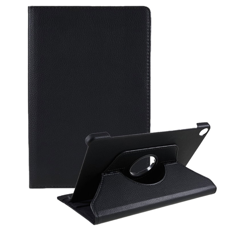 Litchi Flip Cover til Lenovo Tab M10 Gen 3 (TB328)-Sort