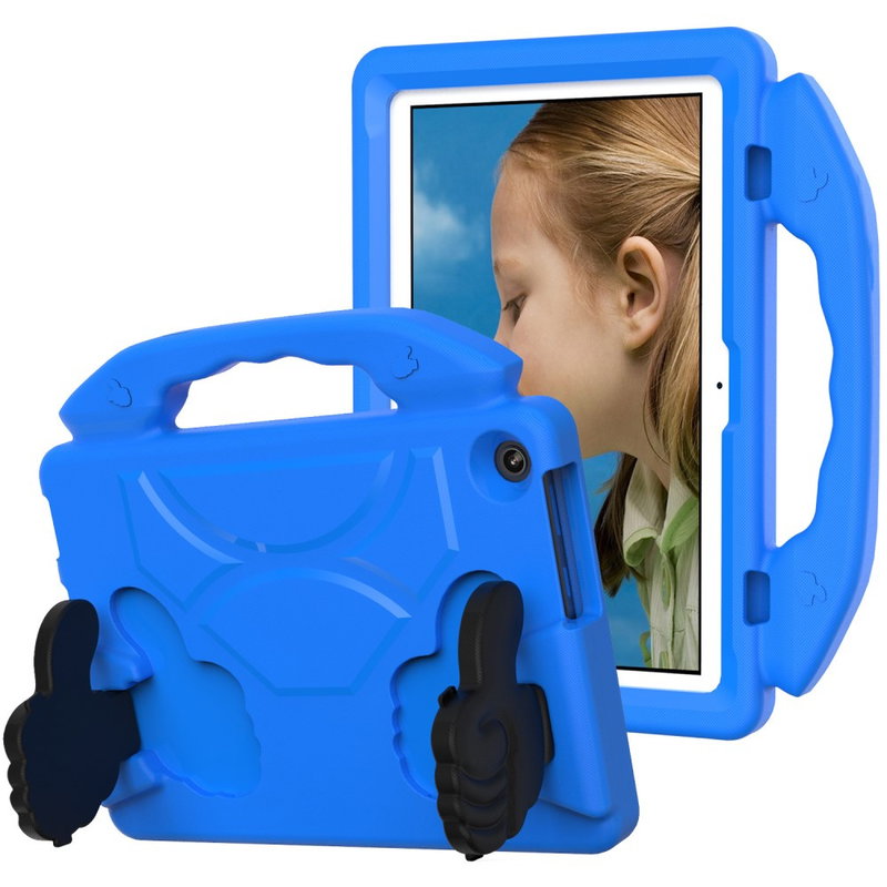 Børne Cover med Kickstand til Lenovo Tab M10 Gen 3 (TB328)-Blå