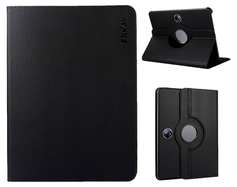 Litchi Kunstlæder Cover til OnePlus Pad-Sort