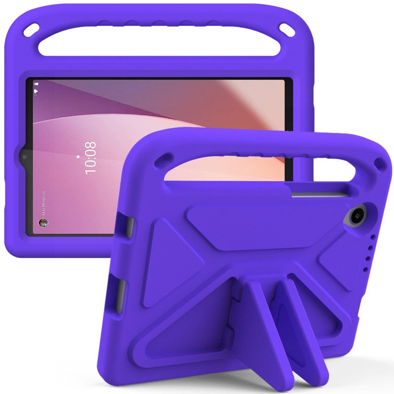 Børnecover med Støttefod og Hank til Lenovo Tab M8 Gen 4, Robust cover til Børn
