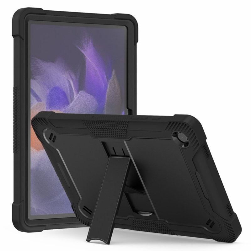 Hybrid Kickstand Silikone Cover til Samsung Galaxy Tab A9+-Sort