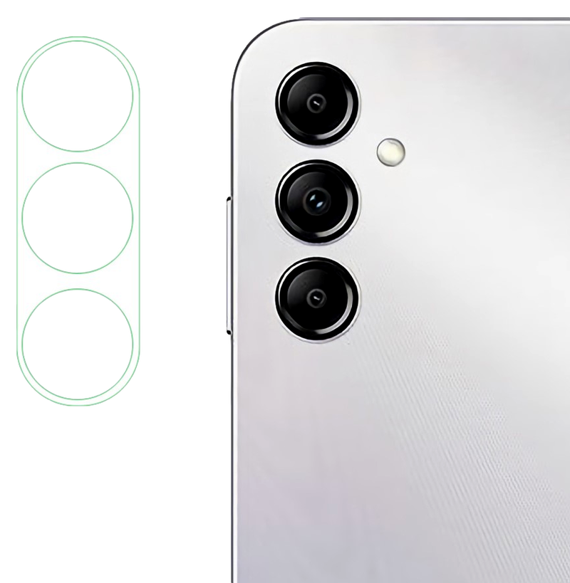Samsung Galaxy A14 4G / 5G Kamera Skærmbeskyttelse / Beskyttelsesglas