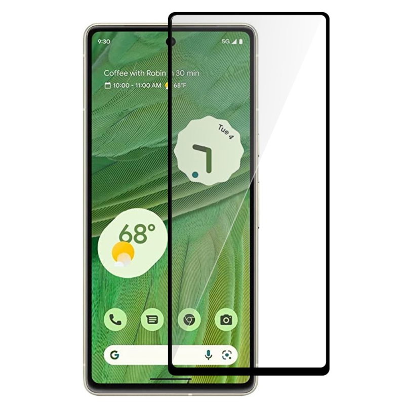 Beskyttelsesglas / Skærmbeskyttelse / 3D Glas til Google Pixel 7a